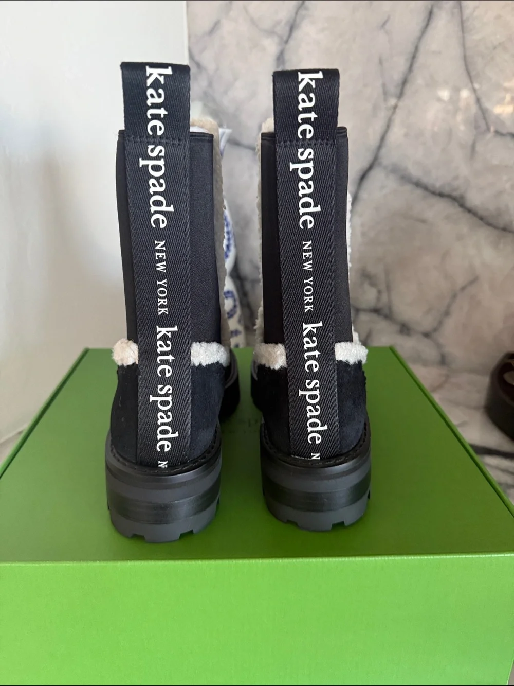 kate spade Piper Chelsea Boot size 7.5 NWT and box